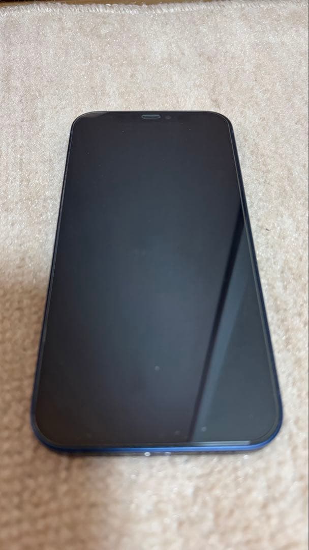 Apple iPhone 12 ブルー マグセーフケース付き