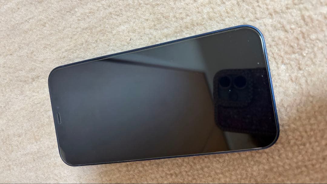 Apple iPhone 12 ブルー マグセーフケース付き