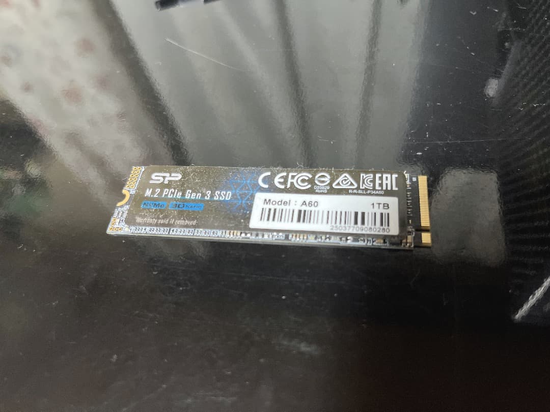 シリコンパワー M.2 SSD 1TB