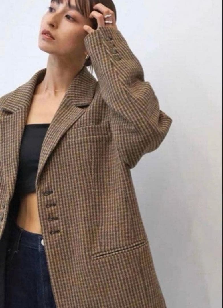 ジャケット・アウター TODAYFUL Wool Check Jacket