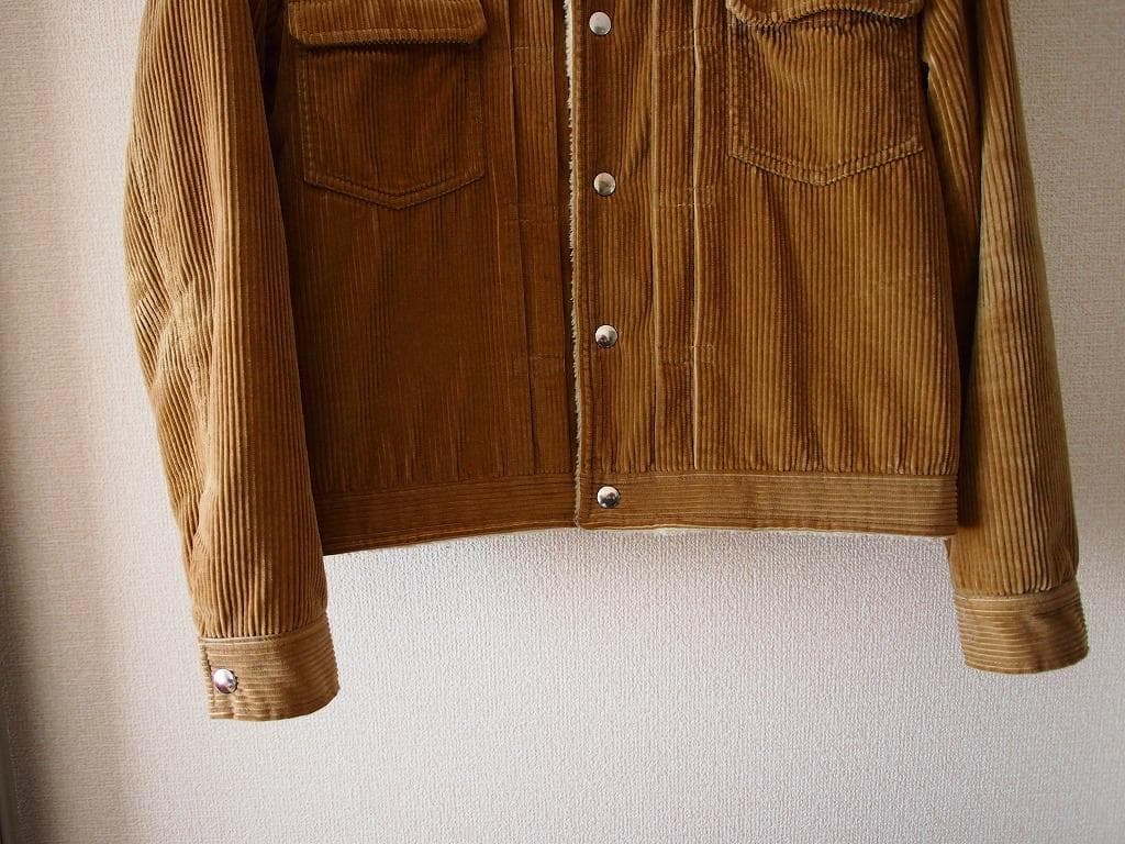 希少！名作 ルーマニア製 APC ボアトラッカージャケット S/デニムジャケット