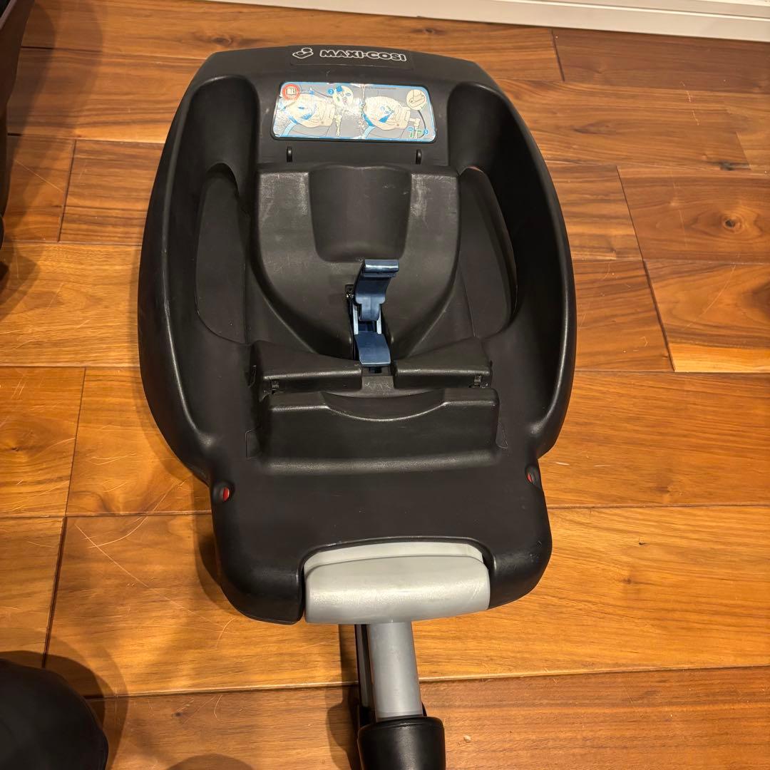 美品✨ マキシコシ ペブル レッド ＆ イージーベース2 セット