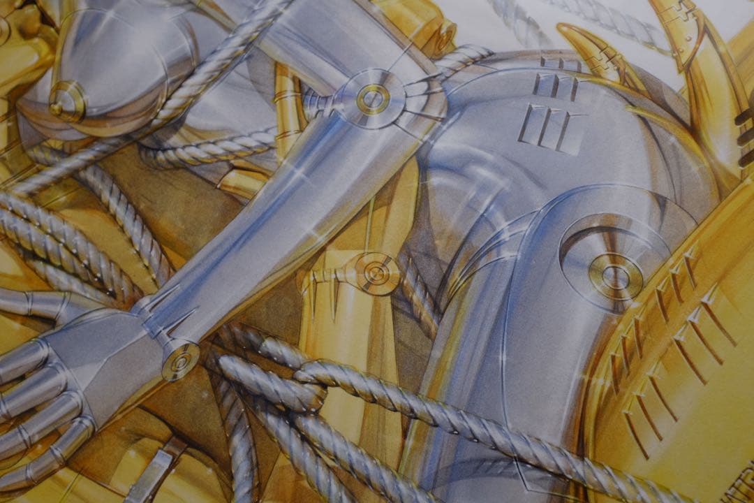 空山基HAJIME SORAYAMA ロボット版画 直筆サイン入り