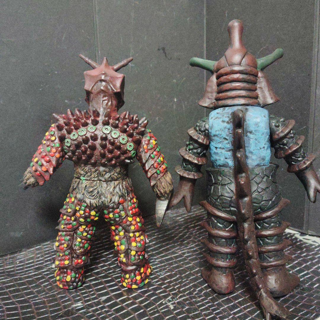 なみちゃんウルトラ怪獣旧型絶版ソフビヤプール.ヒッポリト.ベムスター