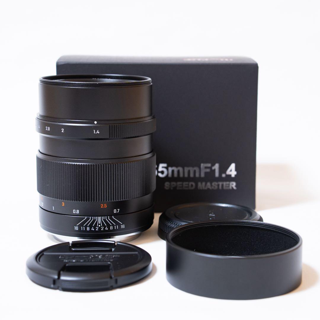 【新品同様】中一光学 SPEEDMASTER 65mm F1.4 GFX