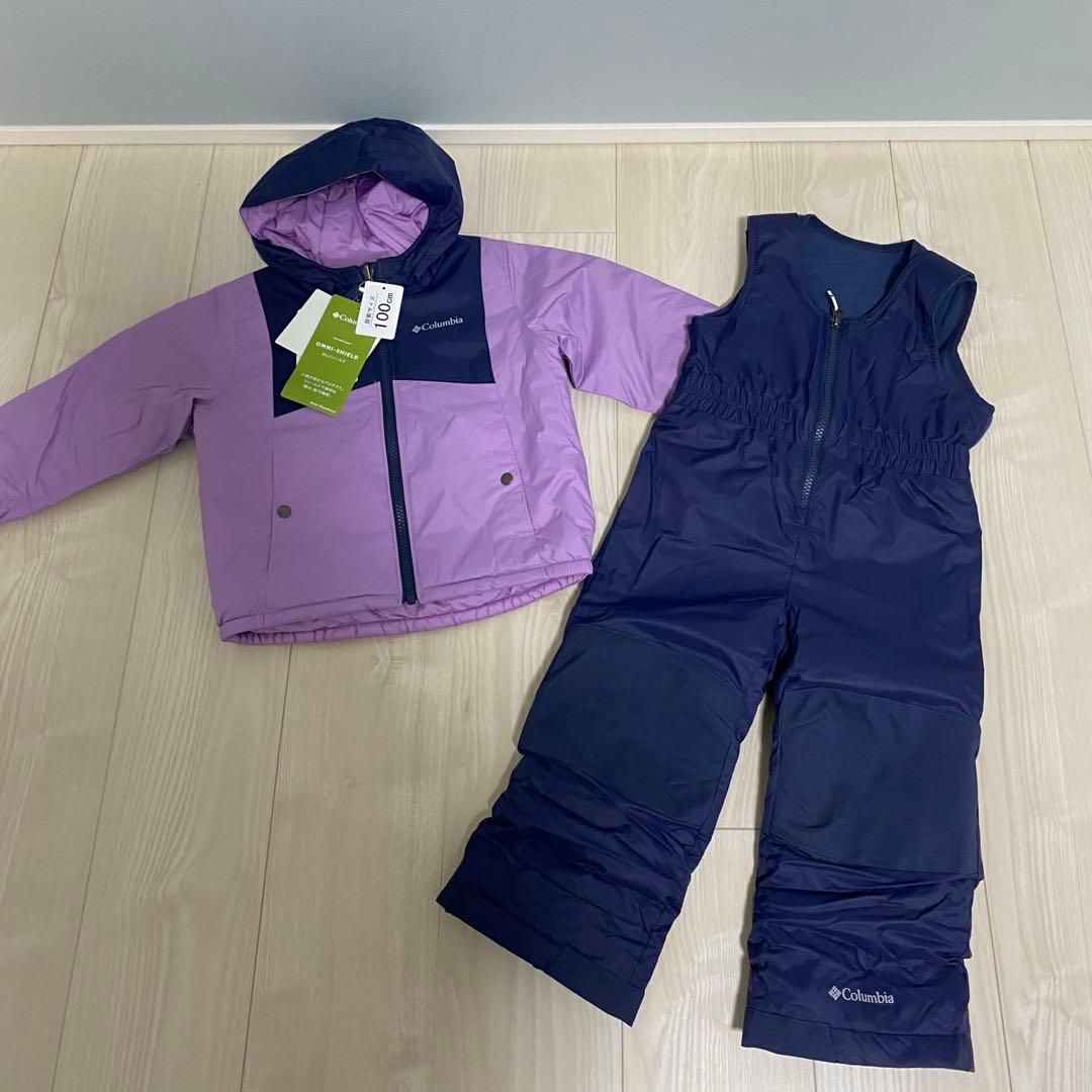 【新品】Columbia 子ども用　スキーウェアセット