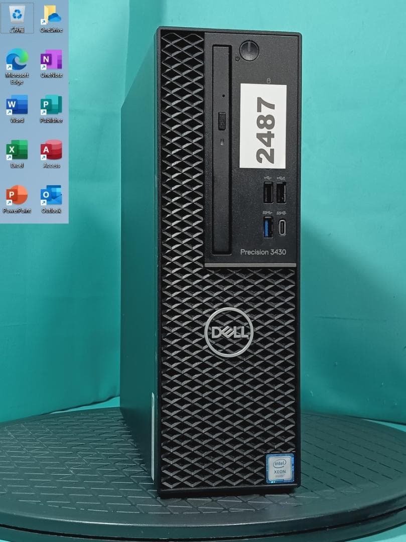 初期保証 i7-9700相当 32GB SSD768GB QuadroP620