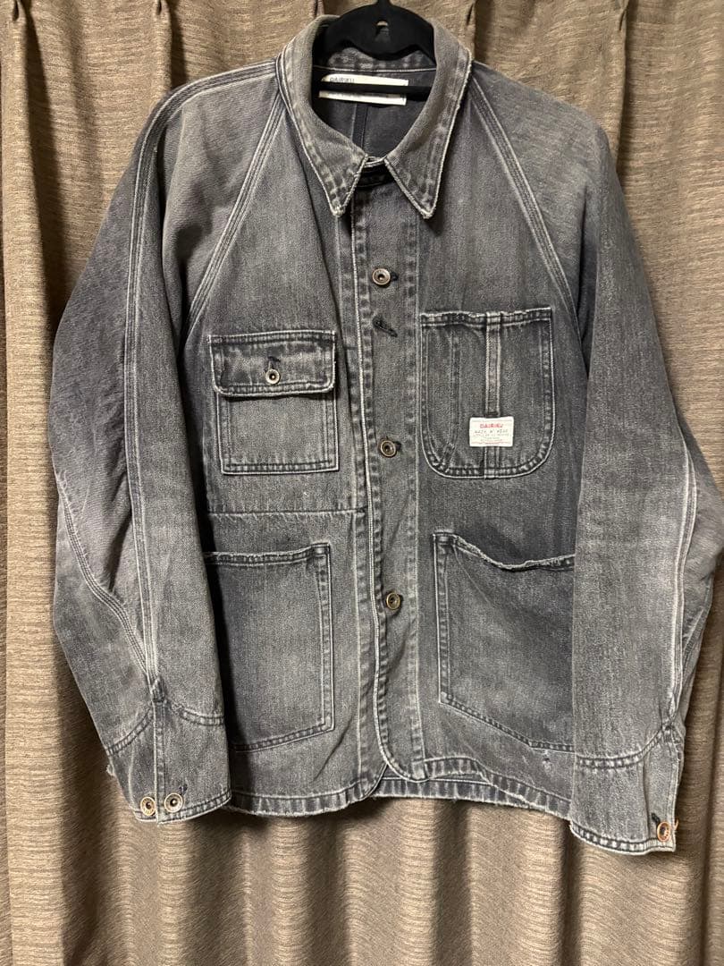 ジャケット・アウター dairiku Vintage Wash Denim Cover All