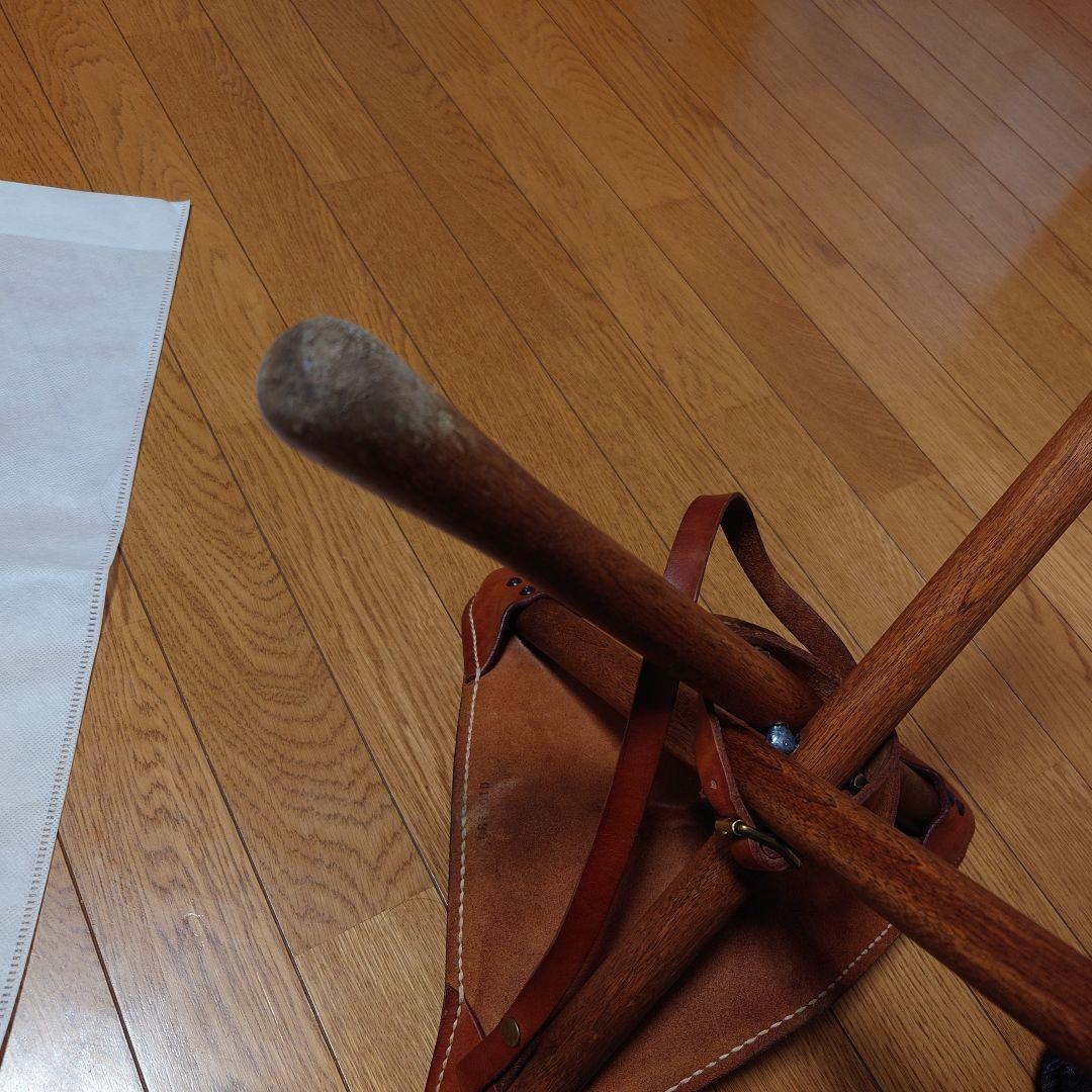 basta_redskapet 焚火チェア ブラウン×ステッチ系ベージュ