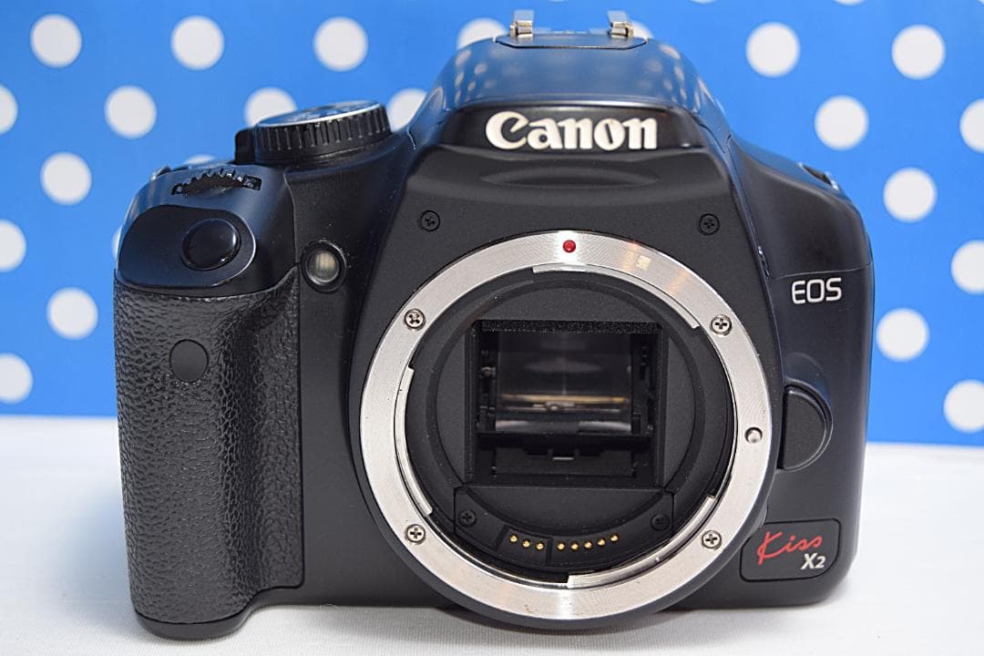 Canon Kiss X2★スマホ転送OK☆写真撮影に特化した入門用一眼レフ