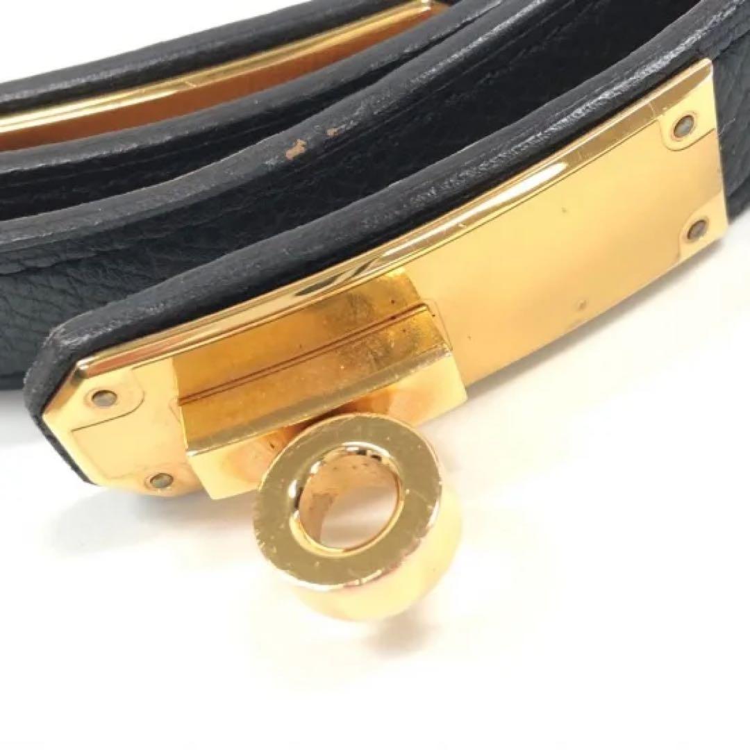 エルメス ベルト ケリー 黒 HERMES