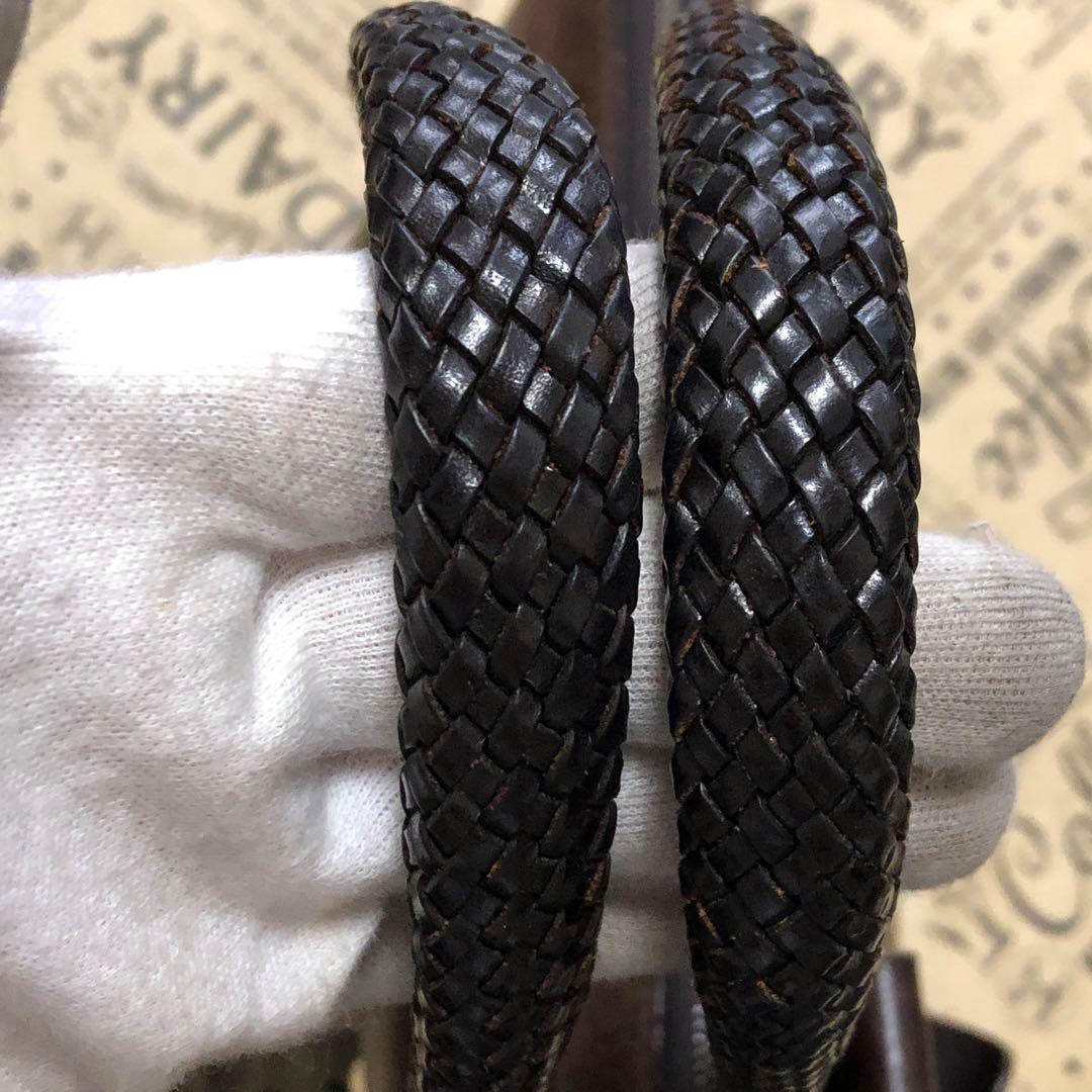 フェラガモ トート ビジネスバッグ ガンチーニ 革 茶ブリーフケース FQ224