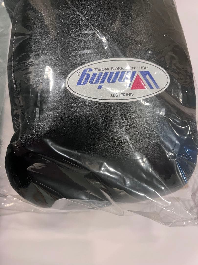 winningウイニング16オンス紐式黒本日24日値下済※新品未使用袋未開封品※