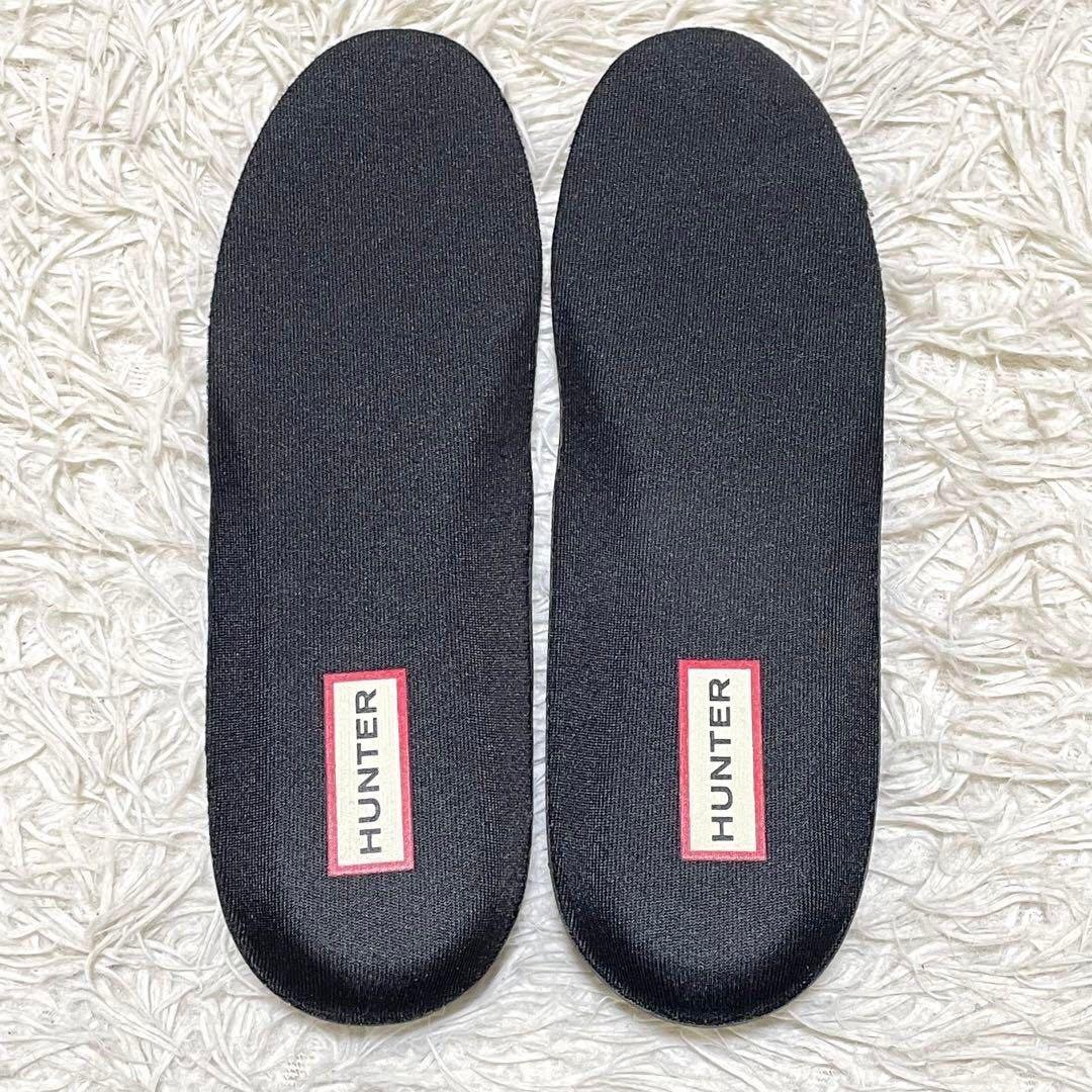 【美品】HUNTER リファイドクリーパーネオショートブーツ 黒 24