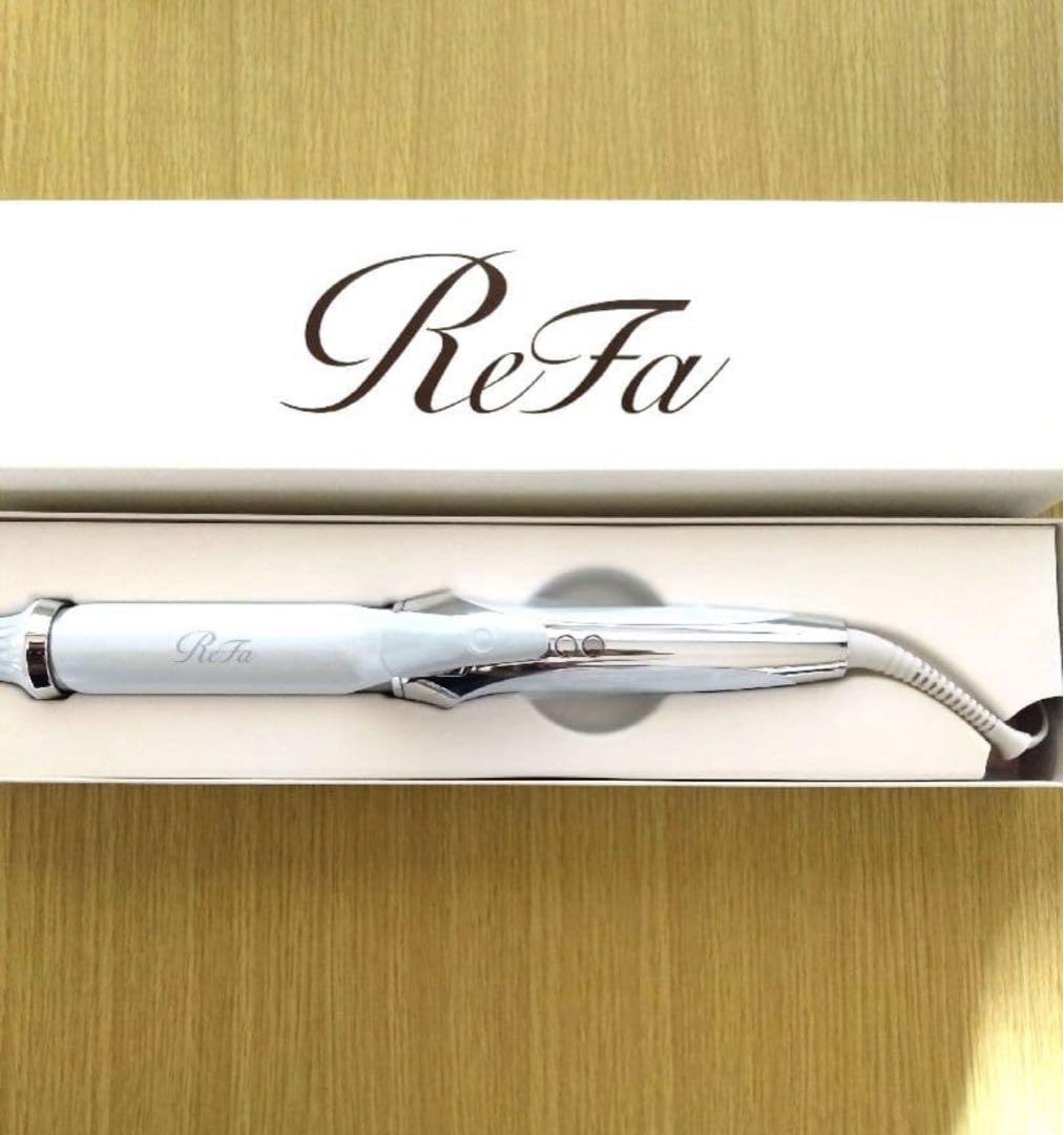 り*ぴ様 ReFa カールヘアアイロン ホワイト　32㎜　正規品 RE-AW-0