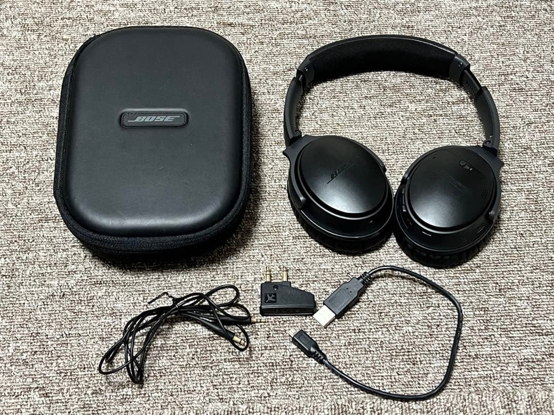 Bose QuietComfort 35 イヤーパッド新品交換済み
