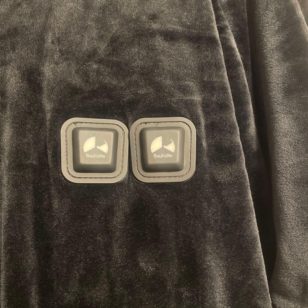 Bauhütte 着る毛布 XLサイズ ブラックヒーター付き