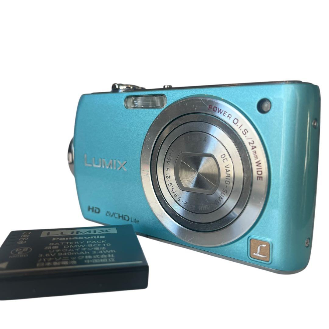 Panasonic LUMIX DMC-FX70 ブルー　デジカメ