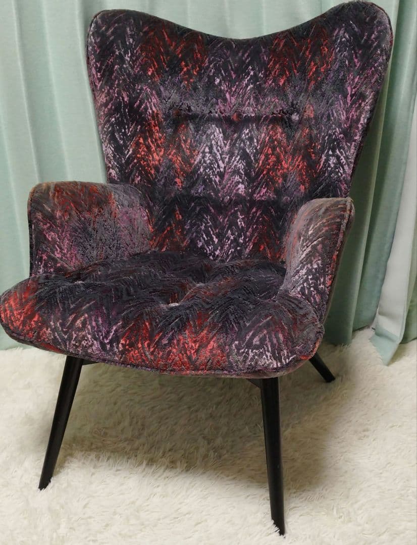 カレ　KARE 　ラウンジチェア　ソファ　ハイバック　イス　アームチェア