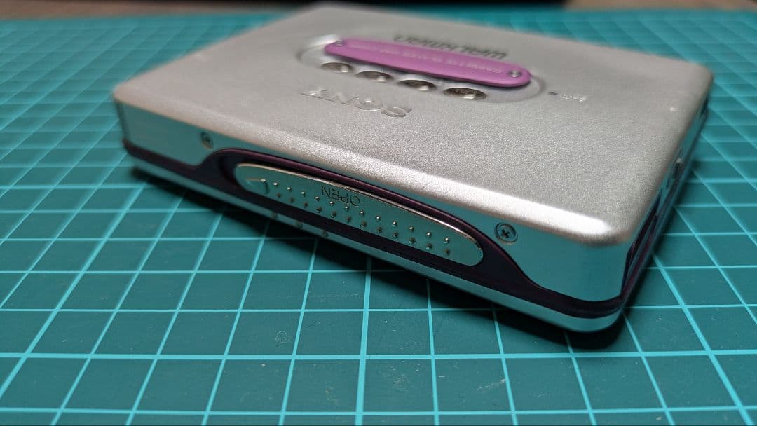 SONY WALKMAN WM-EX999 パープル　バッテリーボックス付属