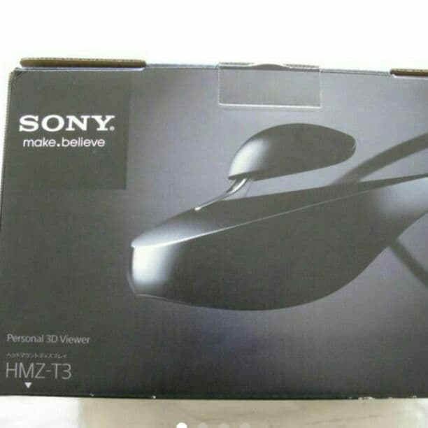 SONY■ HMZ-T3  3D対応ヘッドマウントディスプレイ+HMLケーブル+