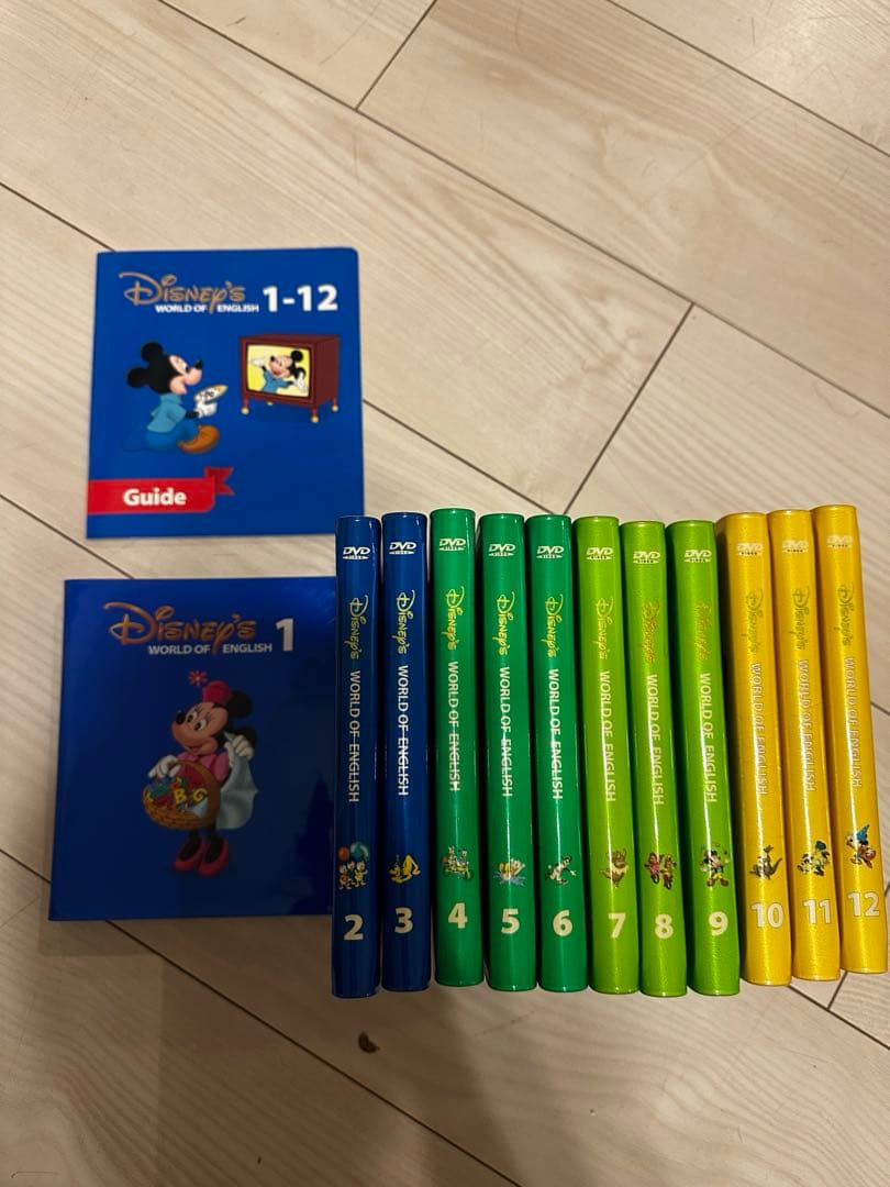 Disney's World of English 1-12巻 + CD