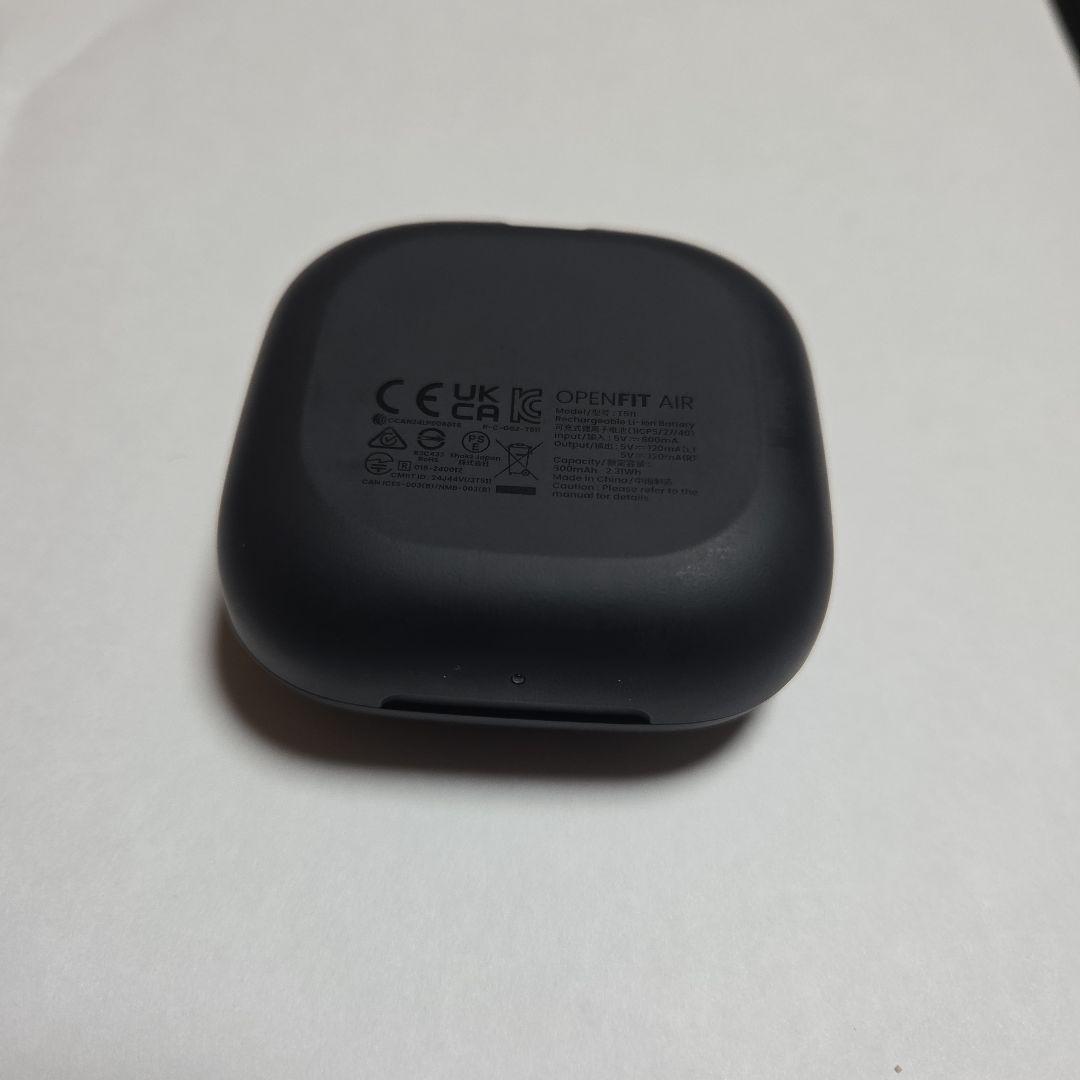 SHOKZ OPENFIT AIR 骨伝導イヤホン ブラック