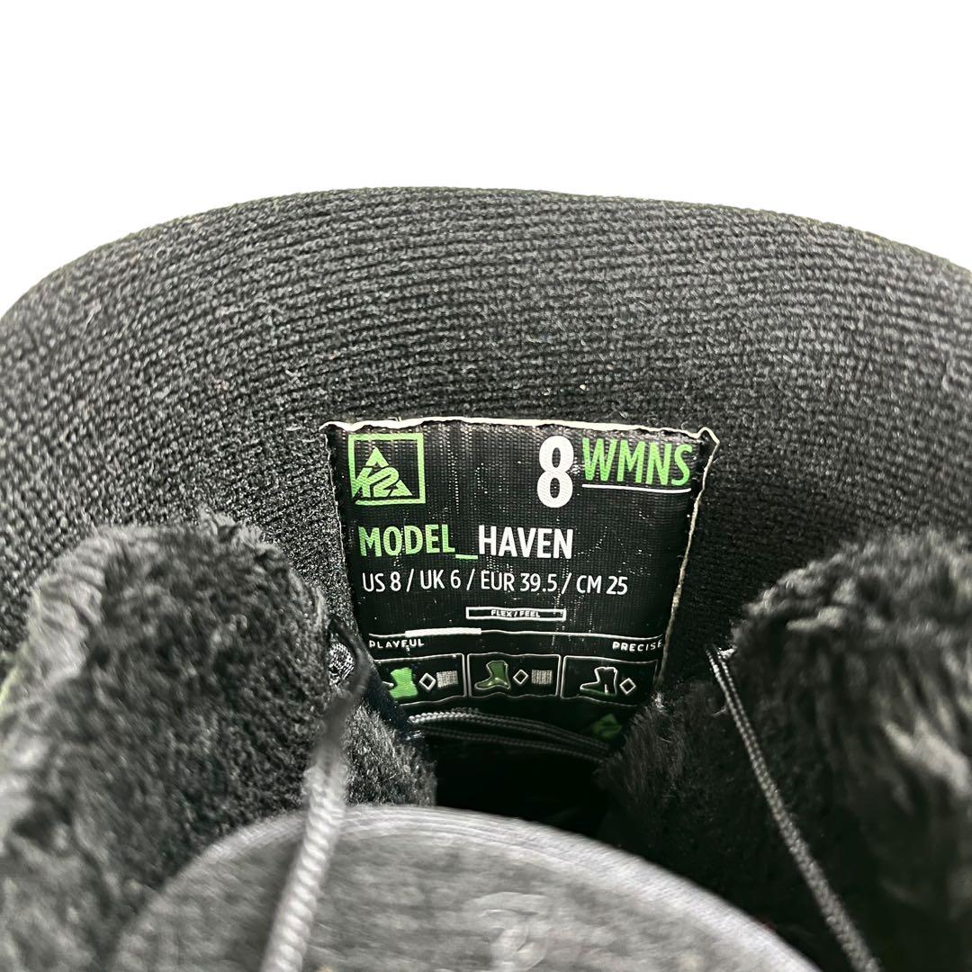 【ほぼ未使用】K2 Haven スノーボードブーツ 25cm BOA レディース