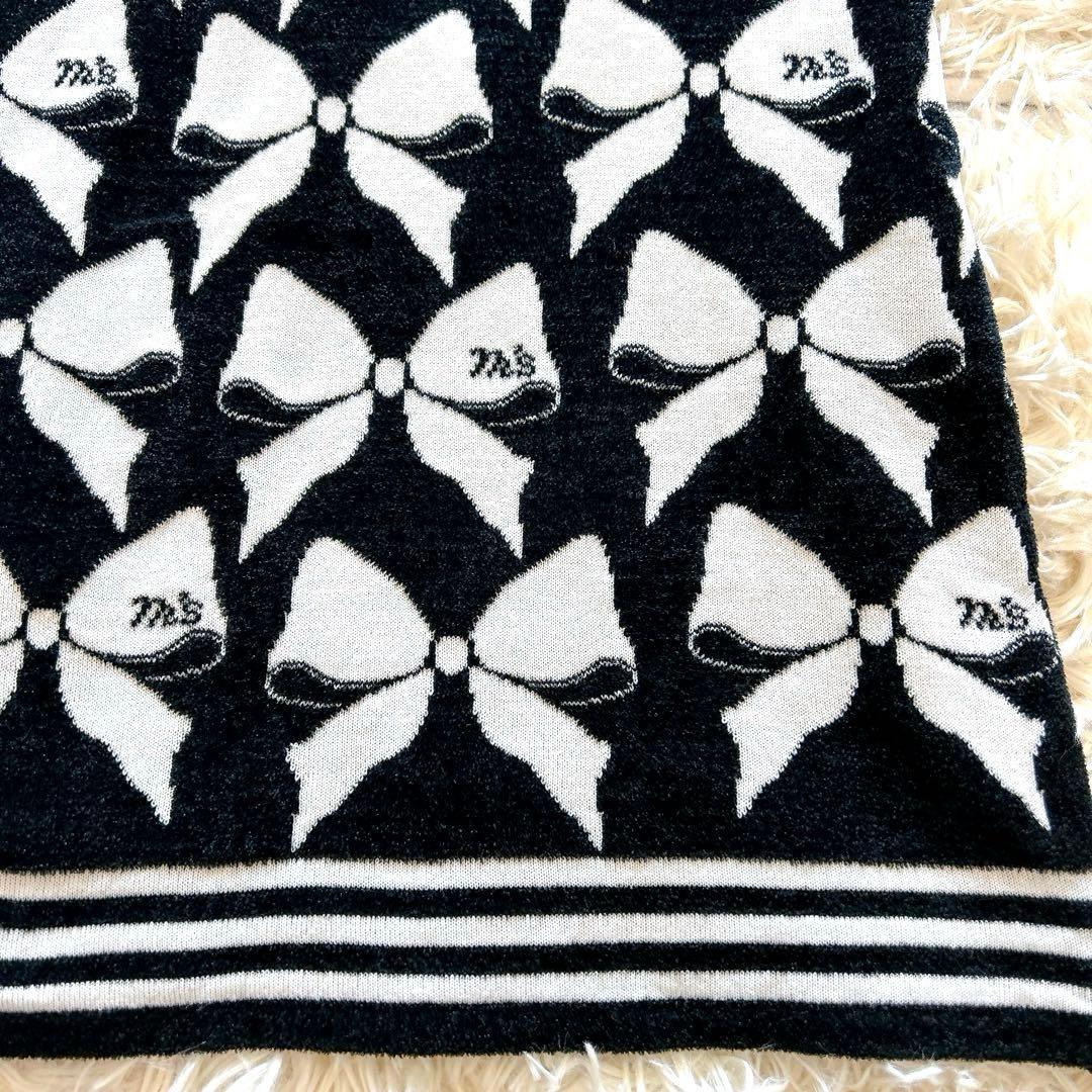 【極美品】エムズグレイシー　ニットロングワンピース　モールジャガード　38