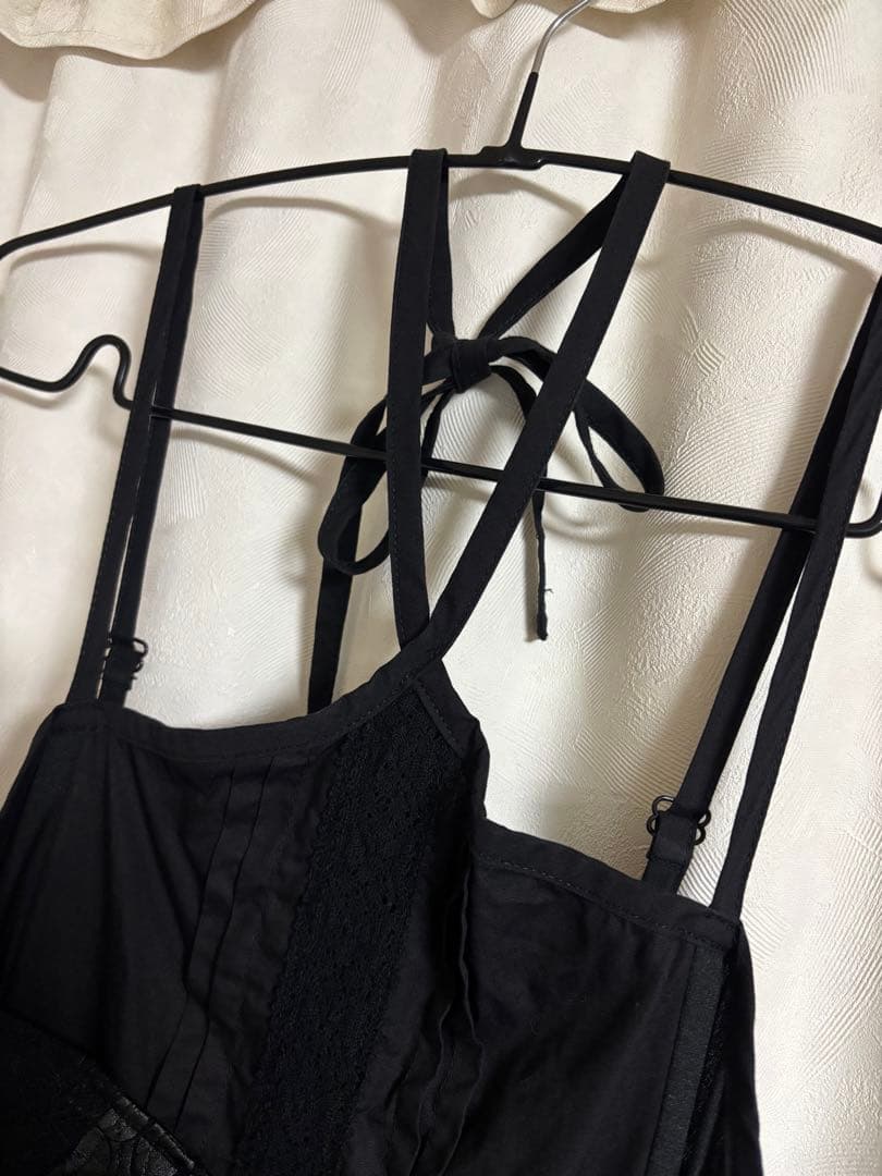 h.NAOTO BLOOD ホルターネックキャミソールワンピース