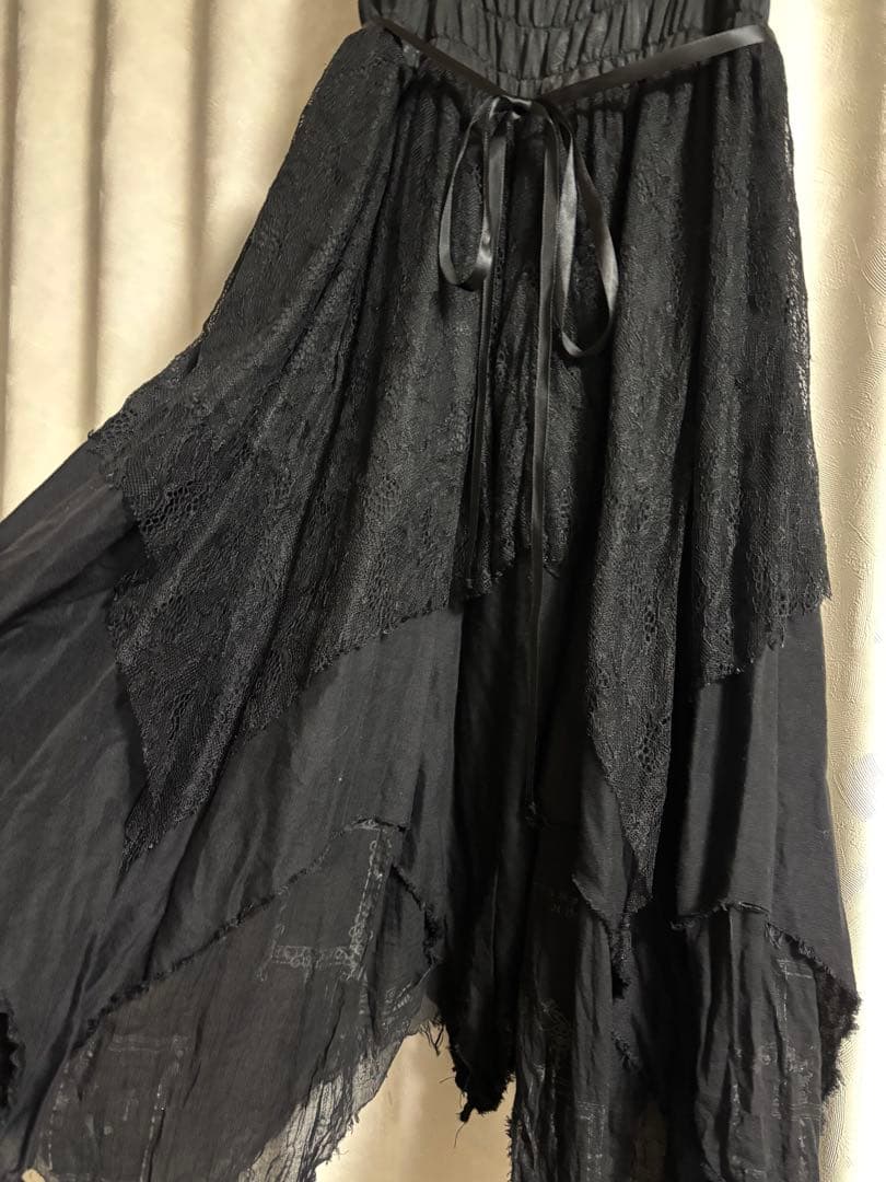 h.NAOTO BLOOD ホルターネックキャミソールワンピース