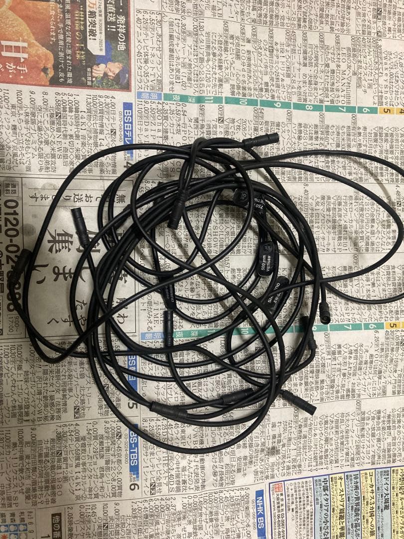 シマノ Di2 エレクトリック ワイヤー 6本 SD50