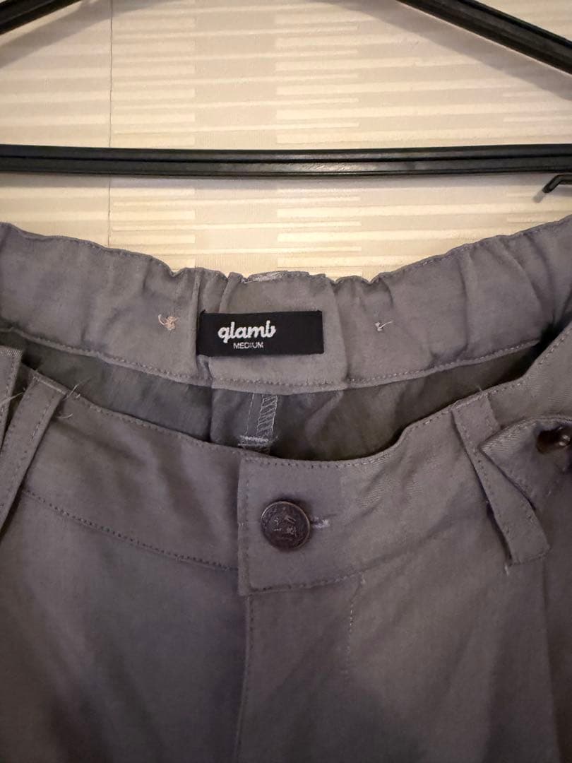 glamb サスペンダーニータックスラックス メンズ