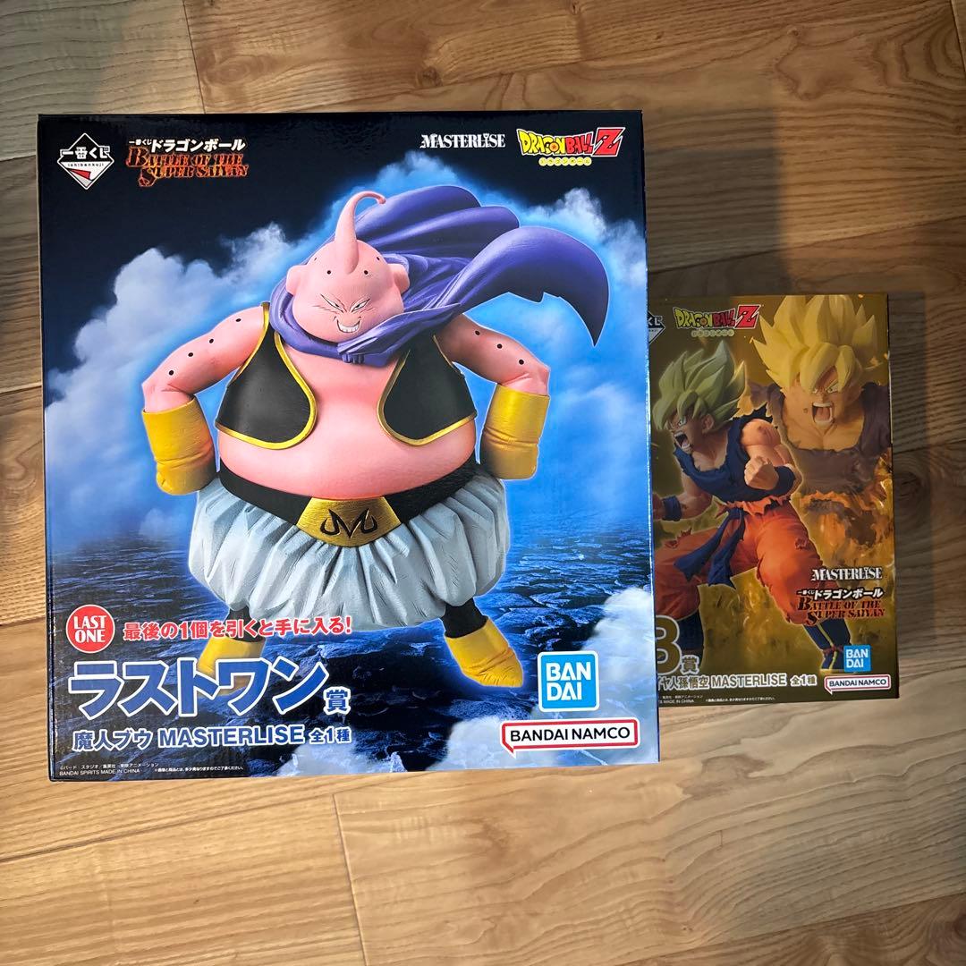 ドラゴンボール一番くじ　ラストワン魔人ブウ、B賞悟空、副賞付き