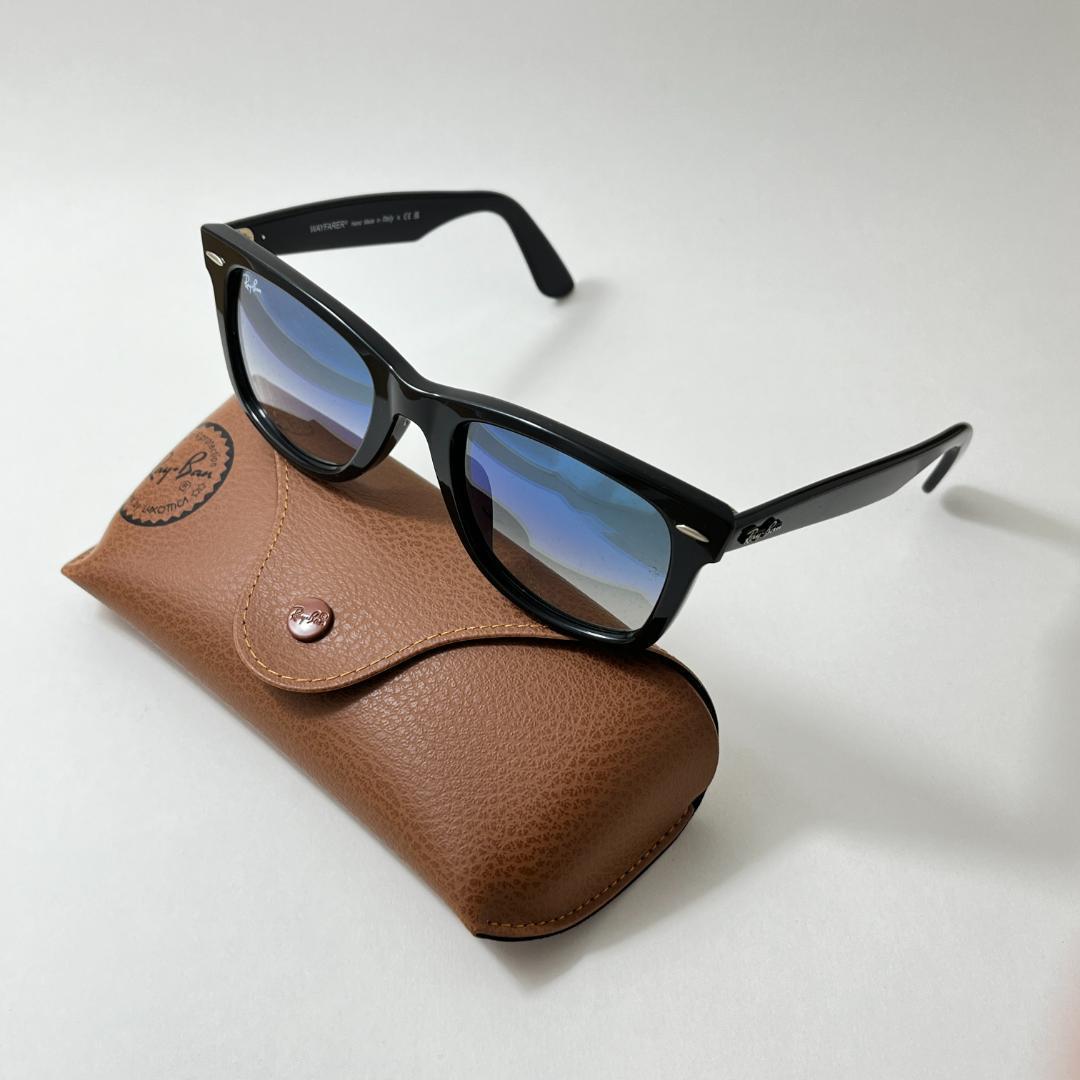 【新品正規】RB2140F-9013Fレイバン ウェイファーラー ブルーハーフ