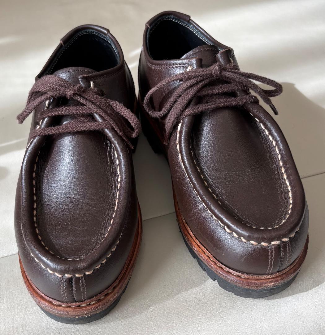 稀少　廃盤品　中山製靴　チロリアンシューズ　23cm　パラブーツ　ミカエル