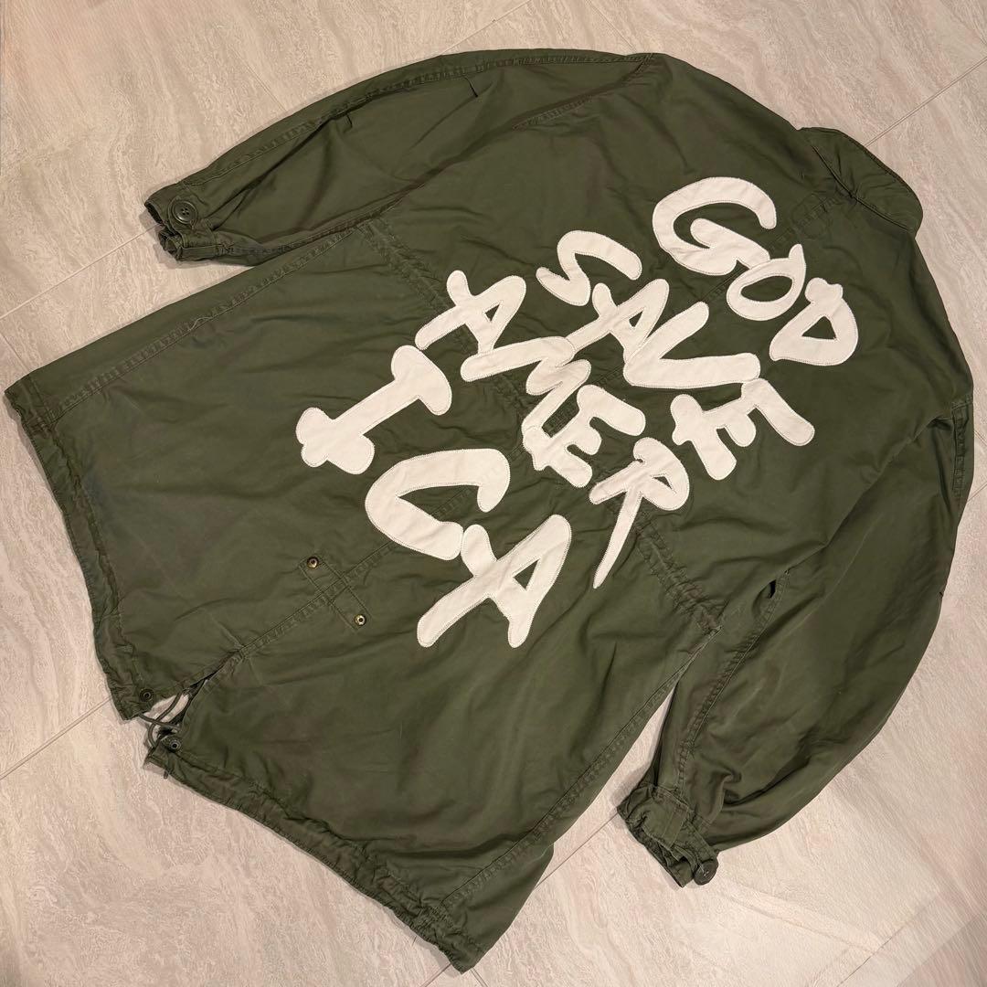 【激レア】AP STU DIO エーピーストゥディオ モッズコート 背面ロゴ有