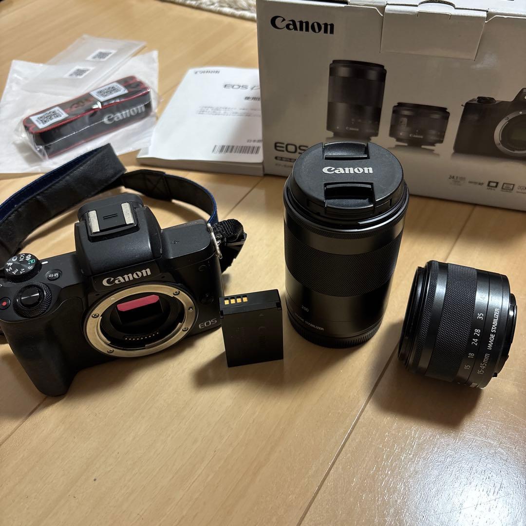 Canon EOS kiss M ダブルレンズセット