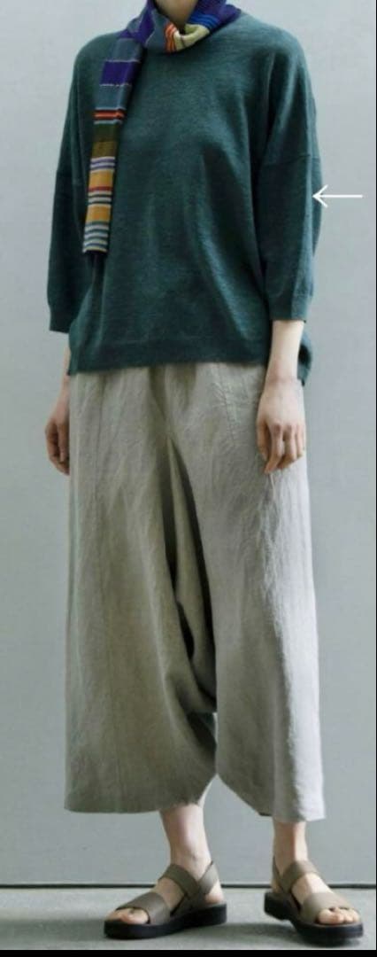 arts&science サルエルパンツ