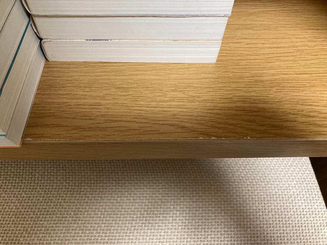 無印良品　オーク材薄型ラック　ワイド大　奥行き22cm 本棚　廃盤