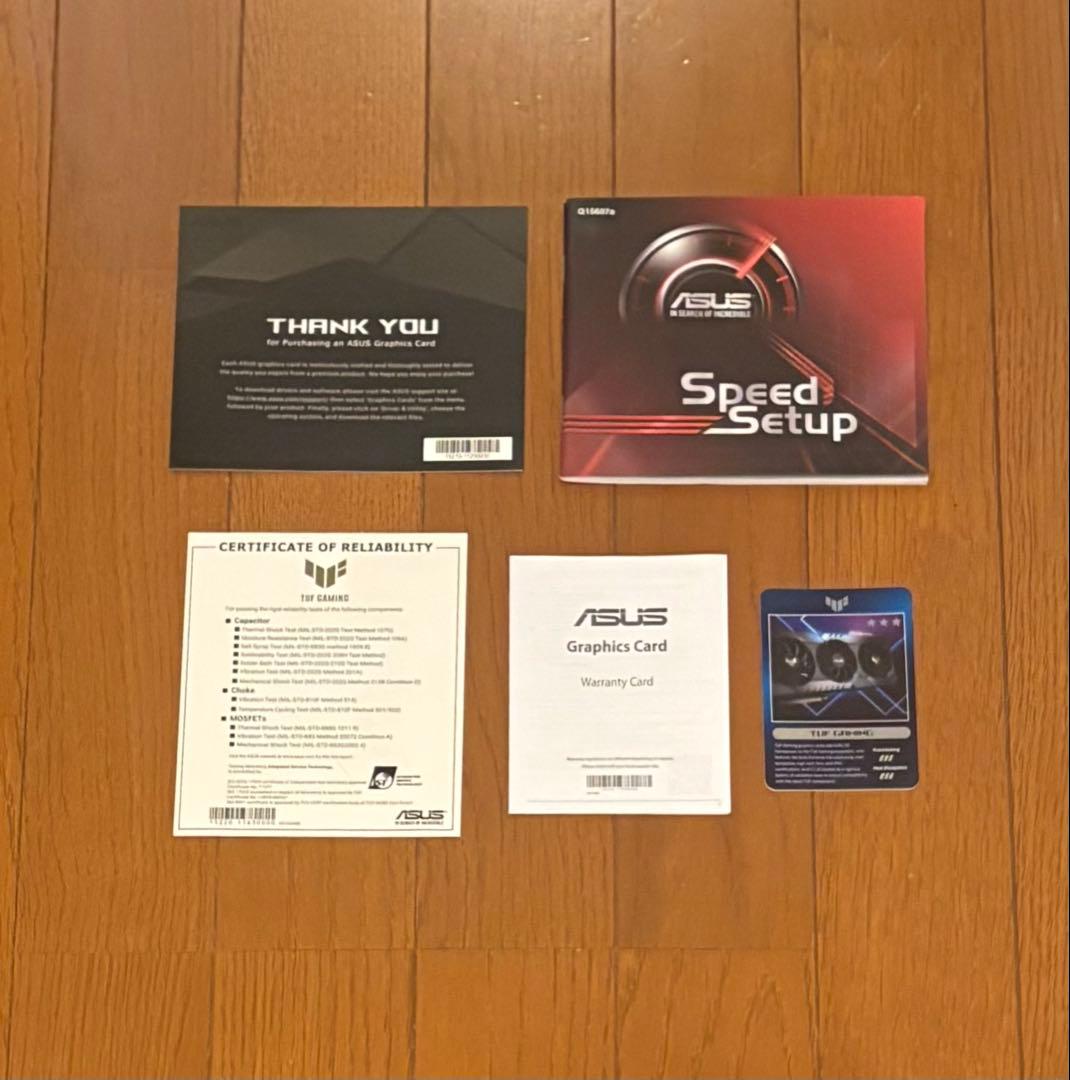 貴重です！OC版ASUS TUF GAMING RTX 3080 O10GB