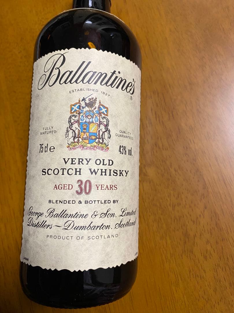 ［未開封］Ballantine's 30年 スコッチウイスキー 750ml
