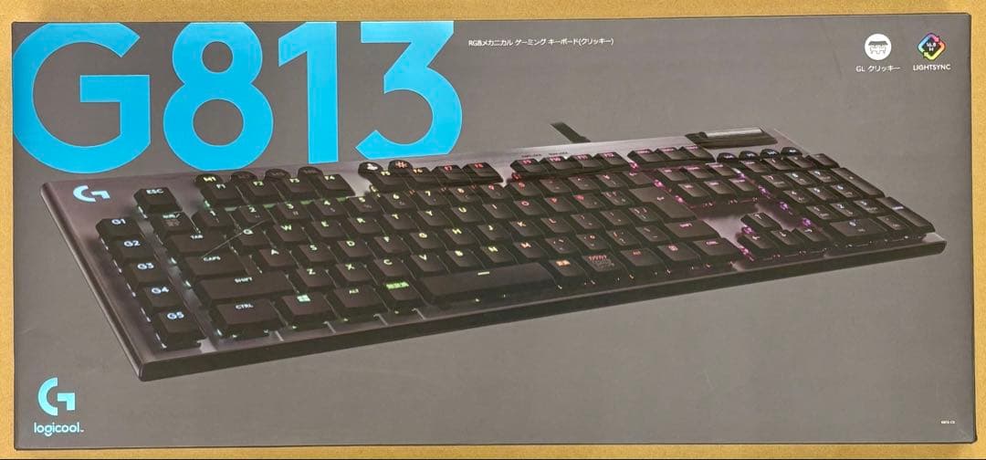 新品、未開封！　ロジクール　ゲーミングキーボード G813-CK