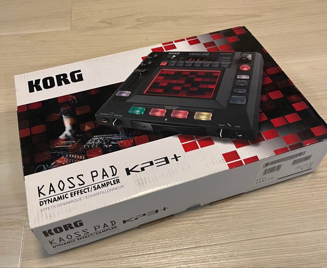 KORG KAOSS PAD KP3+ ほぼ未使用