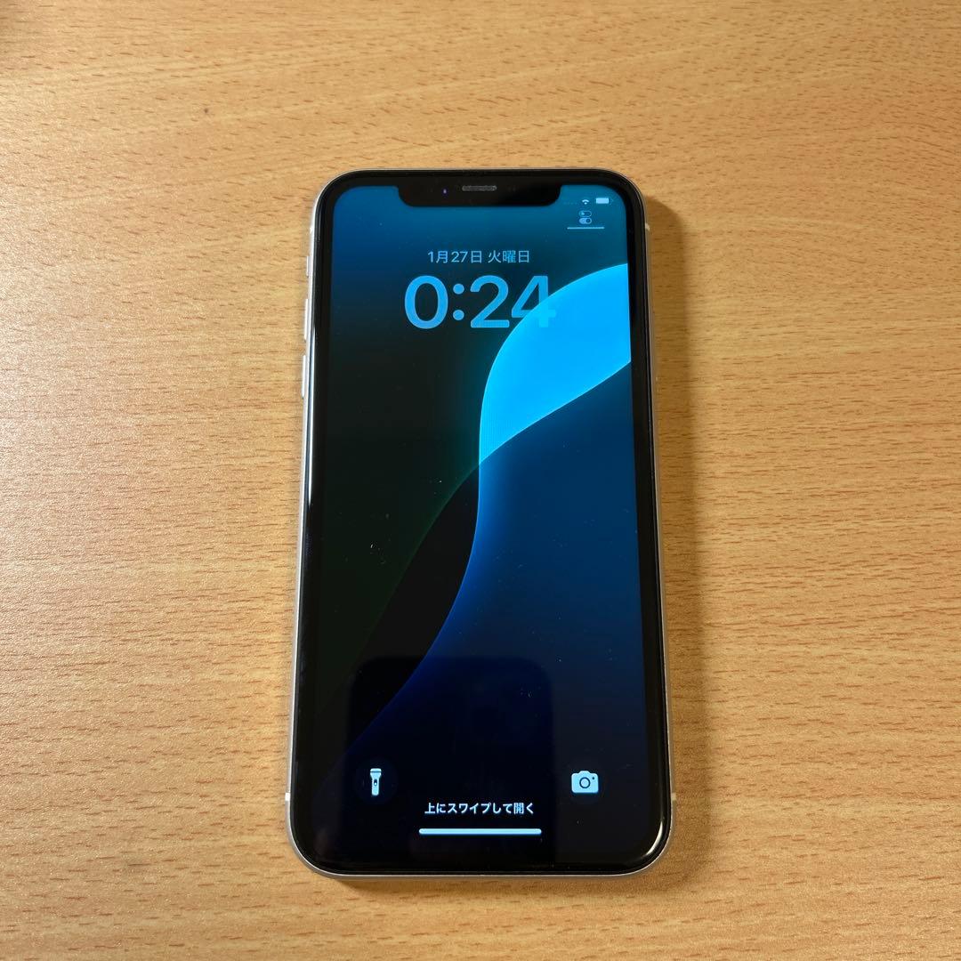 Apple iPhone 11 ホワイト 本体　simフリー
