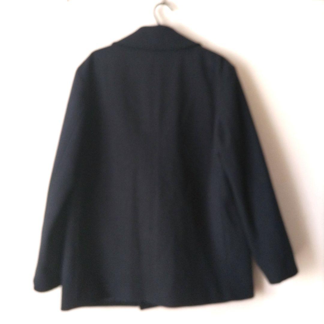 新品値札付き　KANKO　ネイビー 　ピーコート　Lサイズ