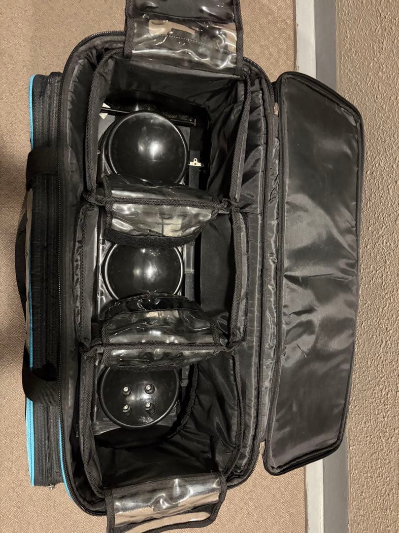 H*e様 即購入可能 ABS ボウリング 3ボール バッグ