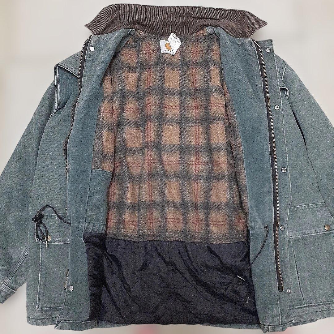 Carhartt　USA製90s　ミシガンコート　ハンターグリーン　XL