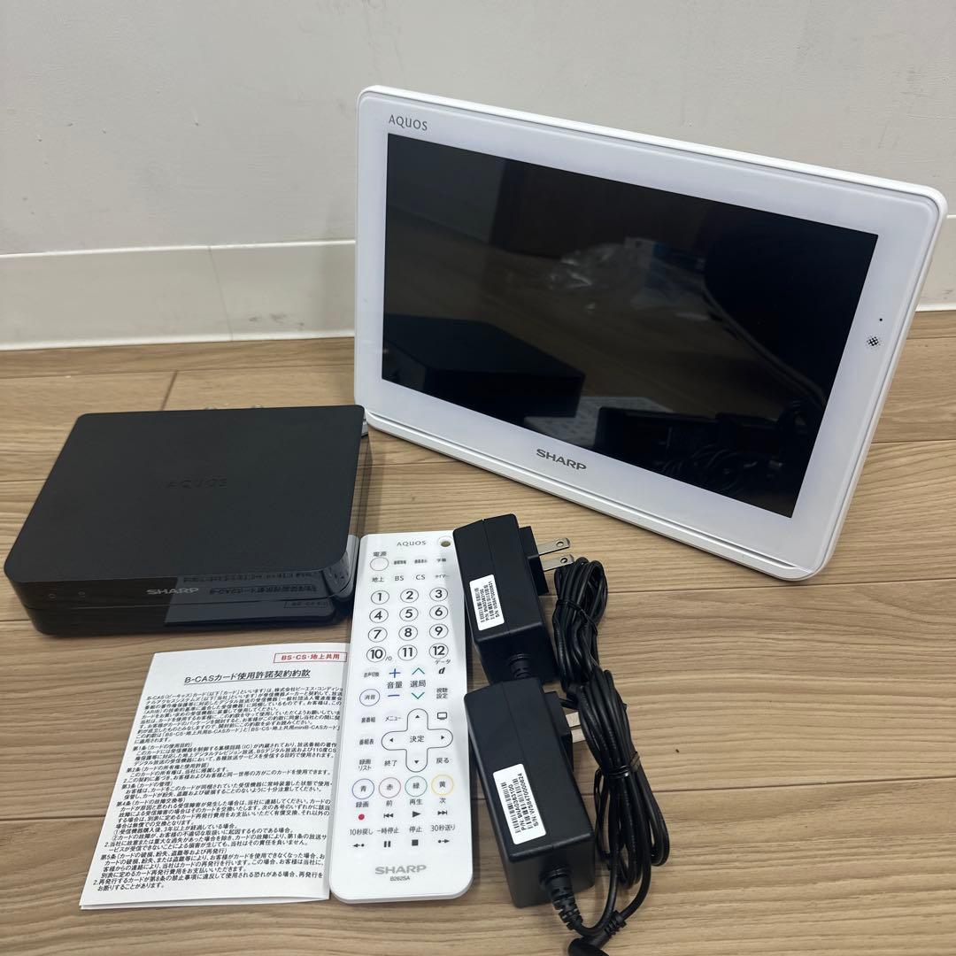 SHARP 2T-C12AP-W ポータブルテレビ 2018年製 防水