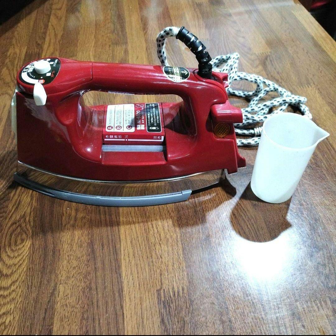 昭和レトロ 動作確認済 完備品 松下電器産業 アイロン ビンテージ アンティーク